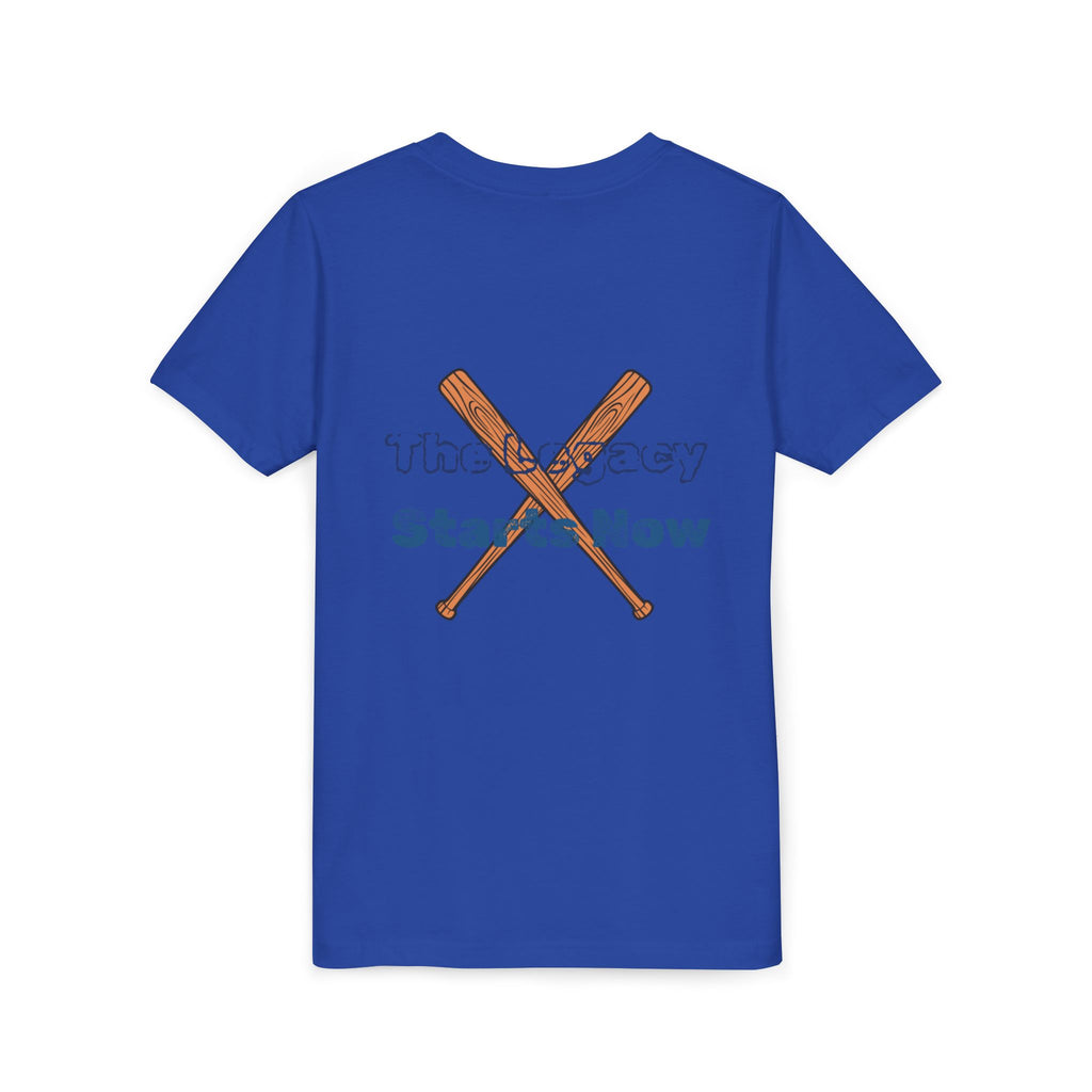 Youth Baseball Tee "Legacy Starts Now"