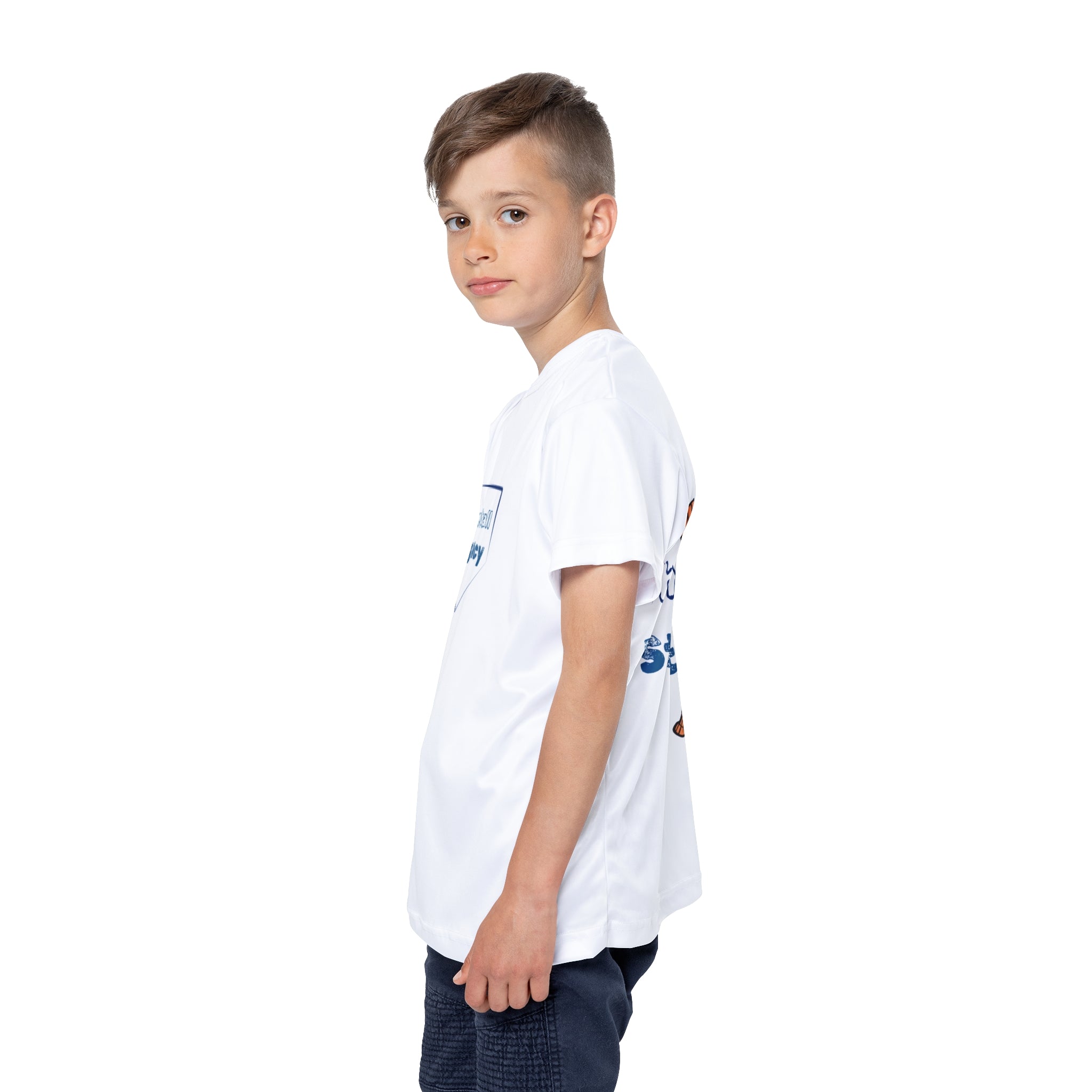 Kids Baseball Jersey — “The Legacy Starts Now” Performance Tee