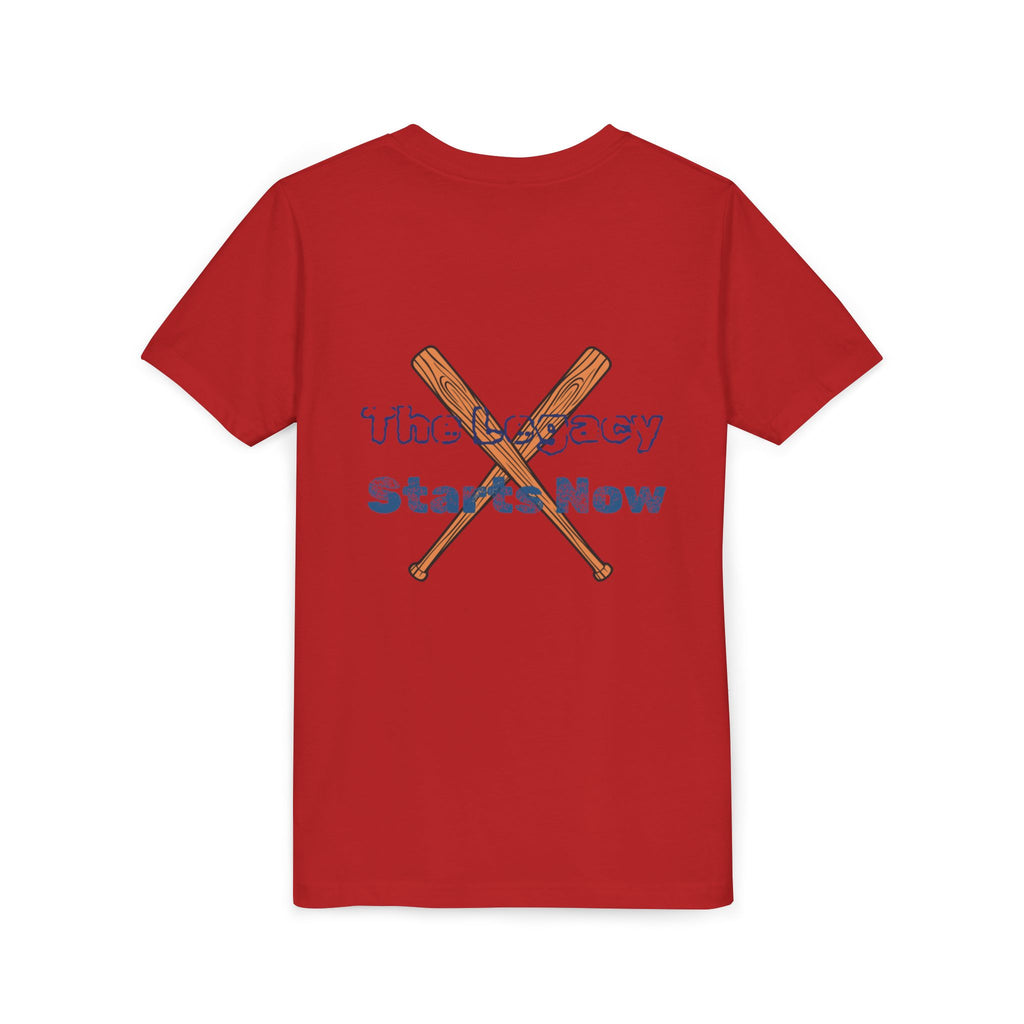 Youth Baseball Tee "Legacy Starts Now"