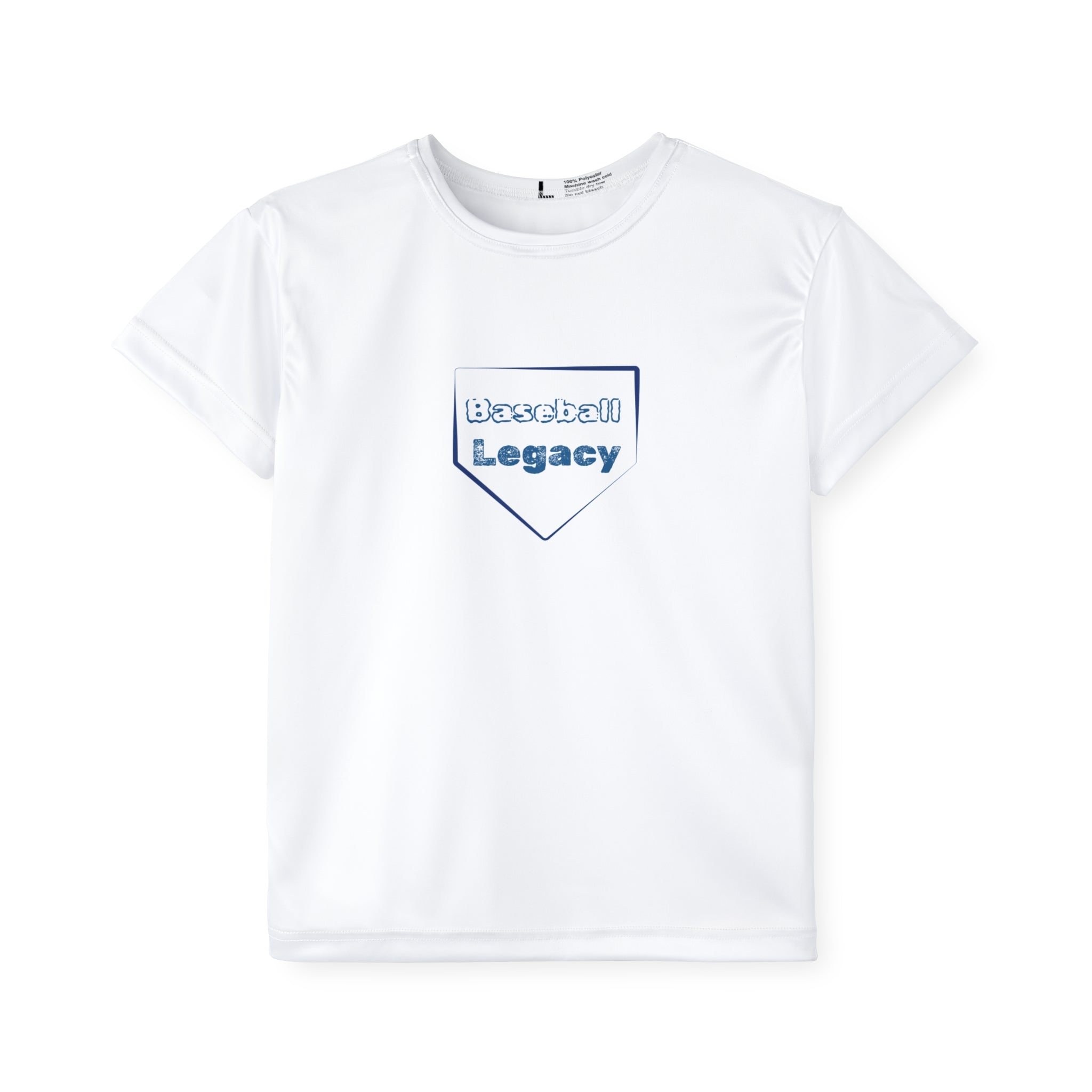 Kids Baseball Jersey — “The Legacy Starts Now” Performance Tee