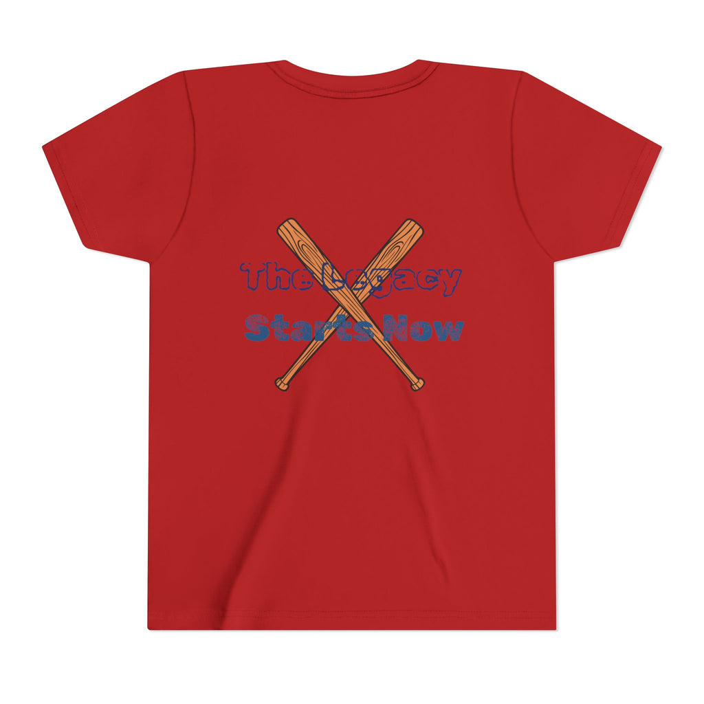 Youth Baseball Tee "Legacy Starts Now"